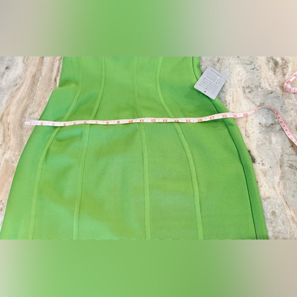 NWT Women’s ELLIATT Rose Strapless Mini Dress In Green- Size XS - Picture 3 of 12
